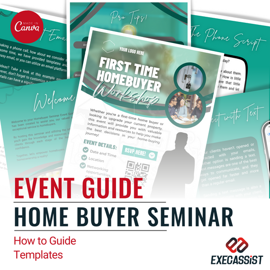 First Time Homebuyer - Agent Event Guide