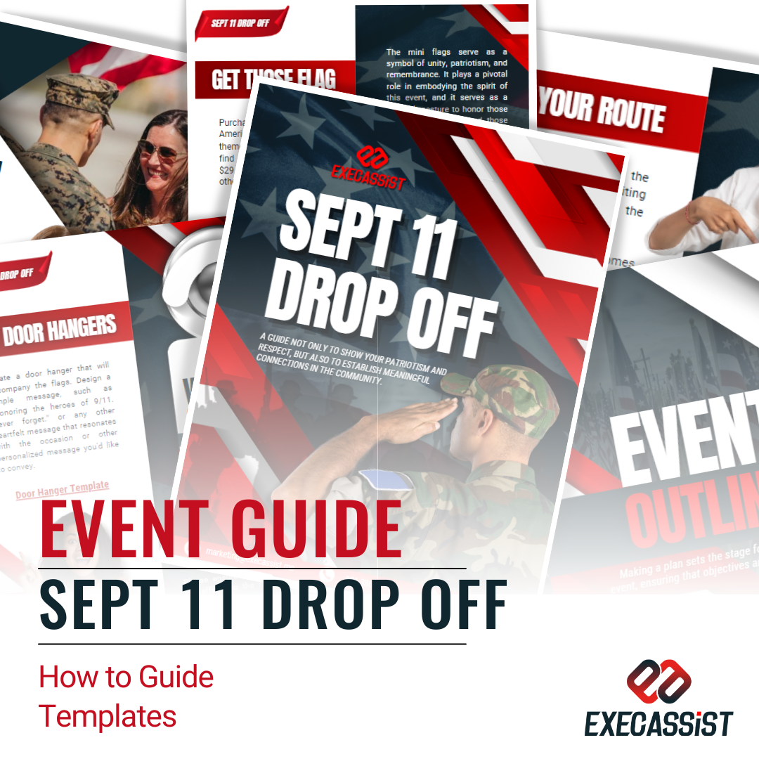 Sept 11 Drop Off - Event Guide