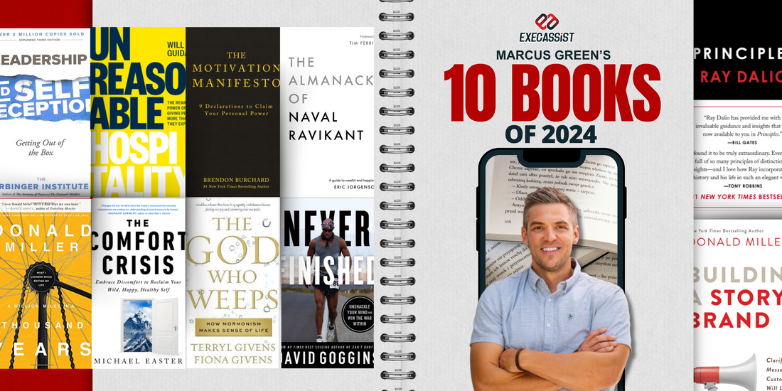 Marcus Green’s Top 10 Books for 2024: A Reading List That Inspires Growth