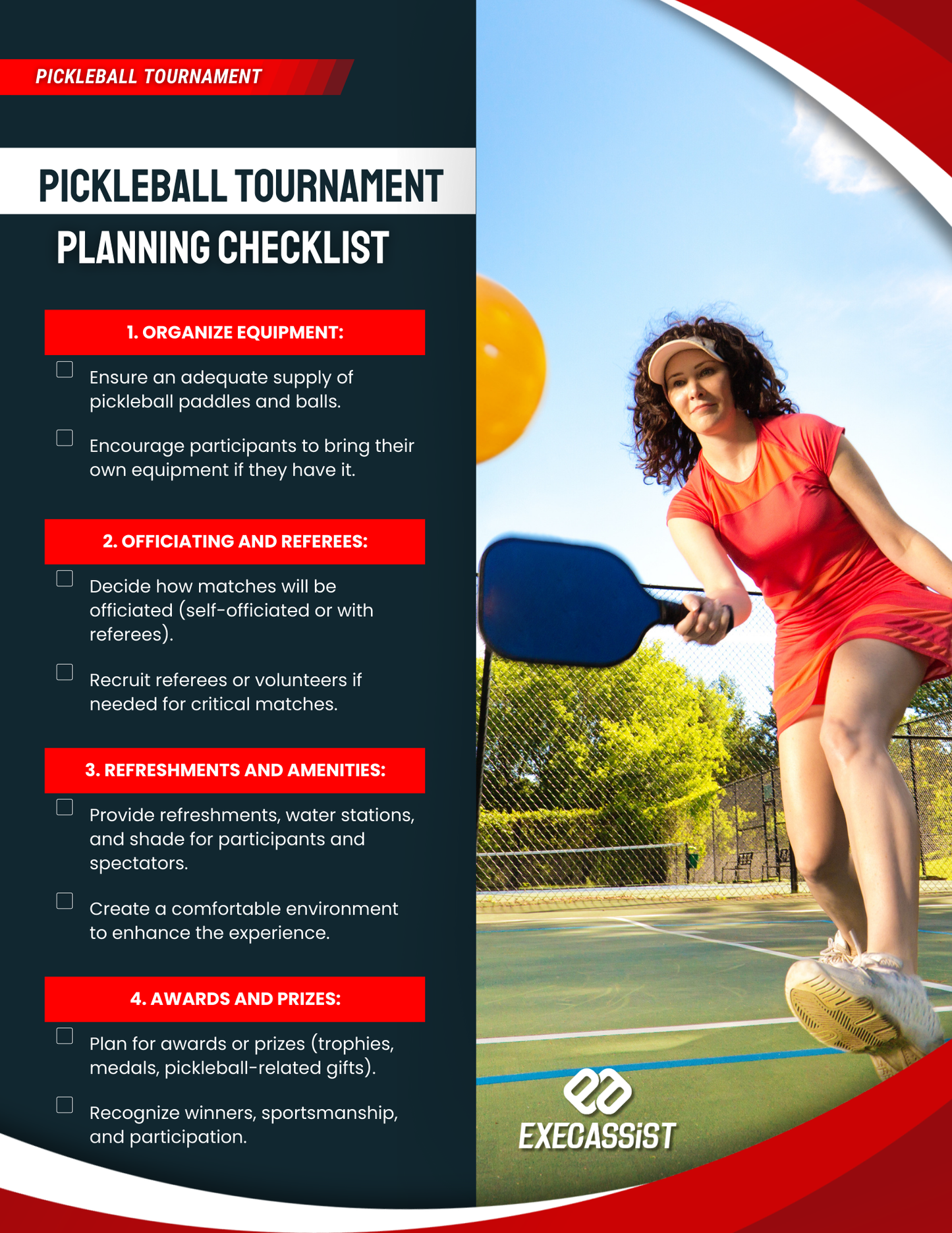 Pickleball Tournament - Event Guide